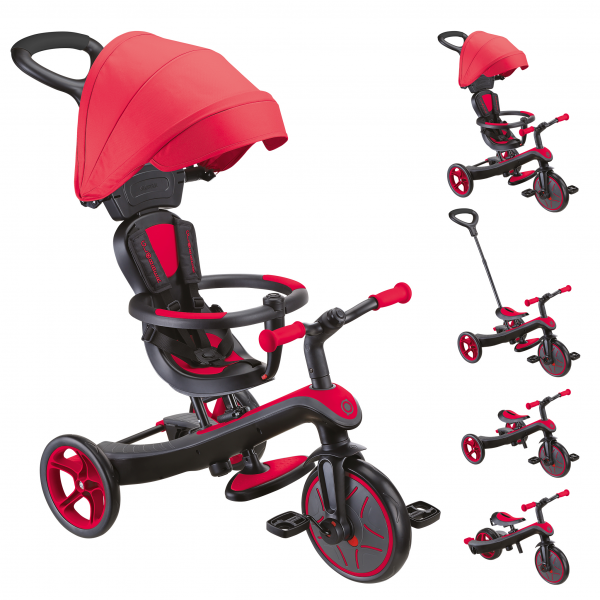 Triciclo Explorer 4 en 1 Rojo