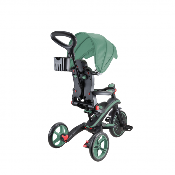 Triciclo Explorer 4 en 1 Verde Oliva - Plegable