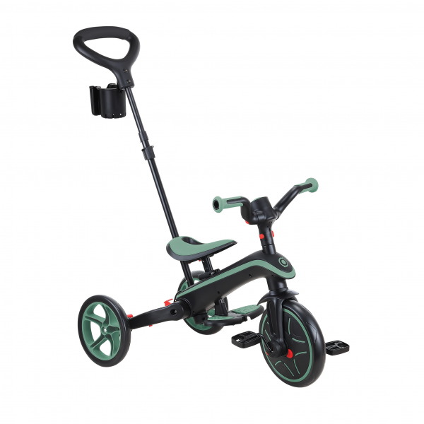 Triciclo Explorer 4 en 1 Verde Oliva - Plegable