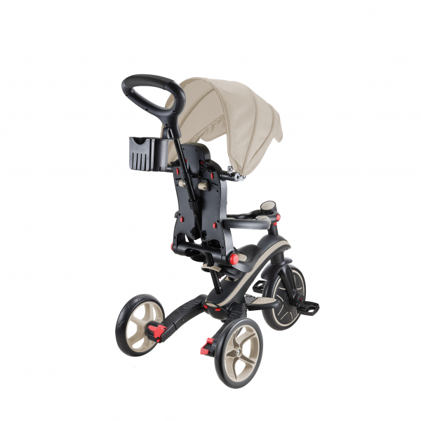 Triciclo Explorer 4 en 1 Taupe - Plegable
