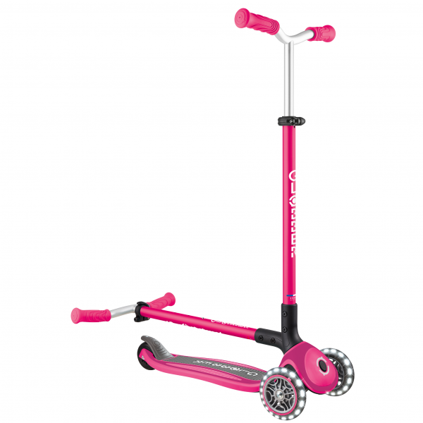 Patineta Master Luces LED - Fucsia