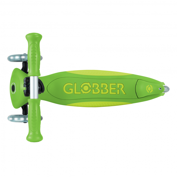 Patineta Plegable Primo Plus Verde/Lima - Llantas con luces LED