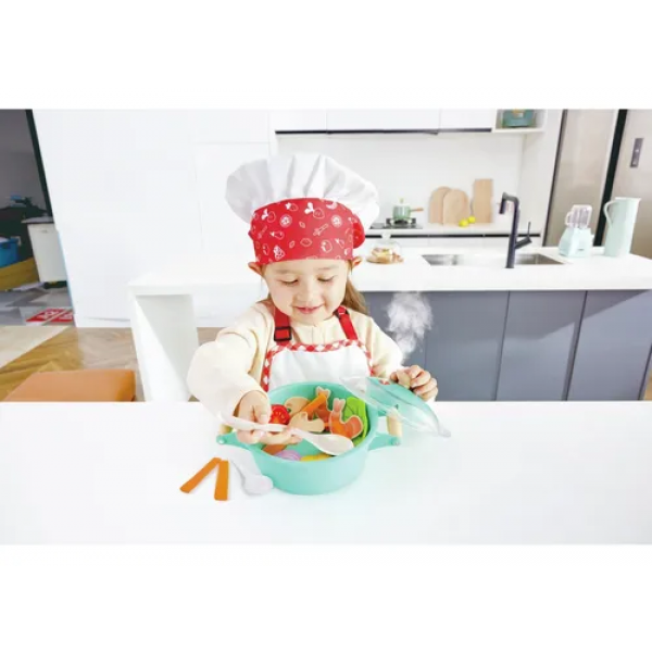 Juego De Cocina Y Vapor Pequeño Chef