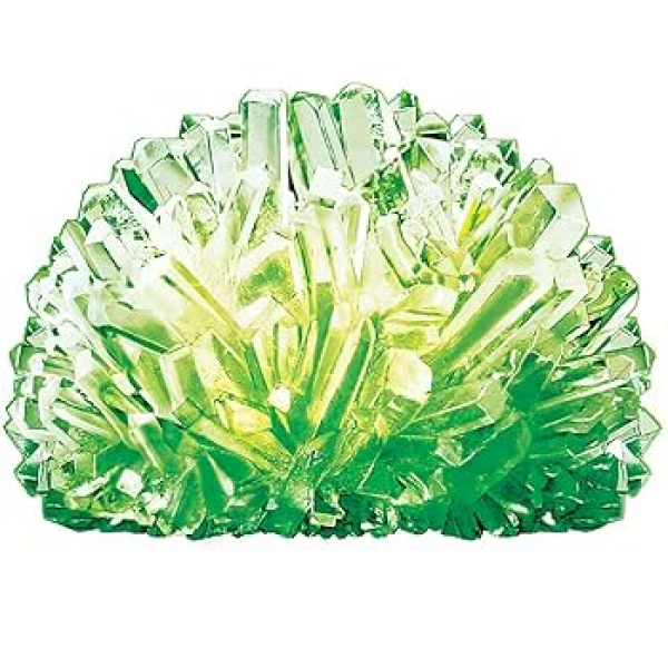 Kit Crecimiento Cristales Verdes Brillantes