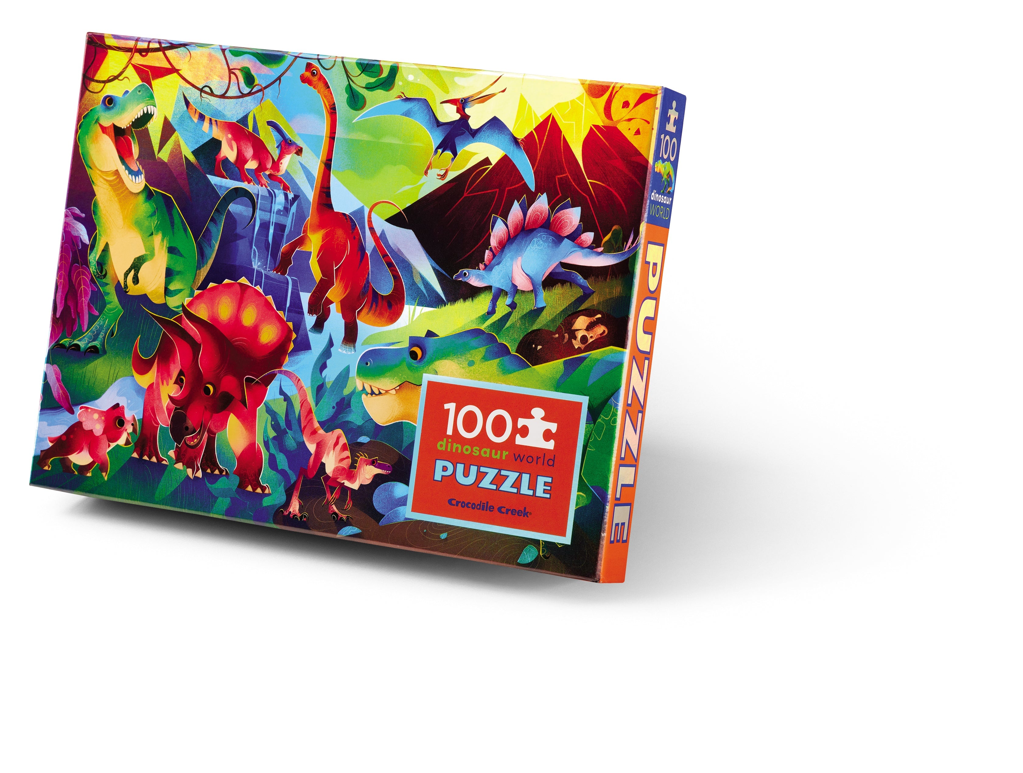 Rompecabezas Holográfico de 100 Piezas / Dinosaurios