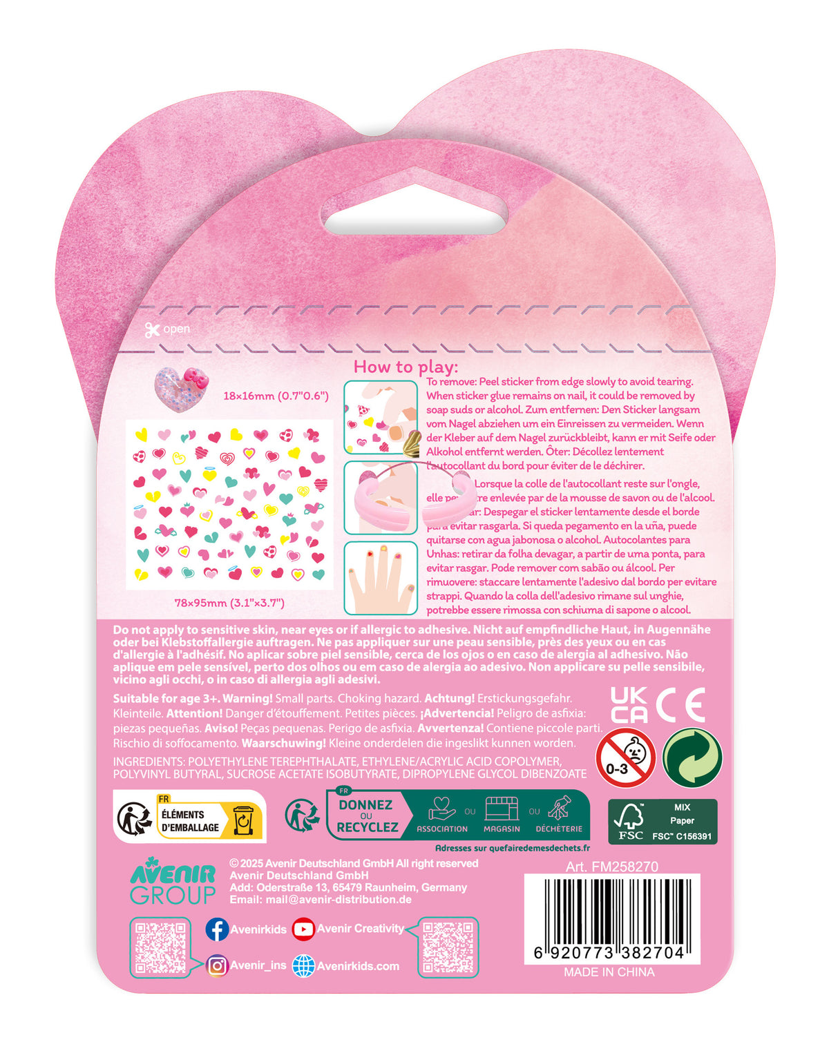 Stickers Uñas con Anillo