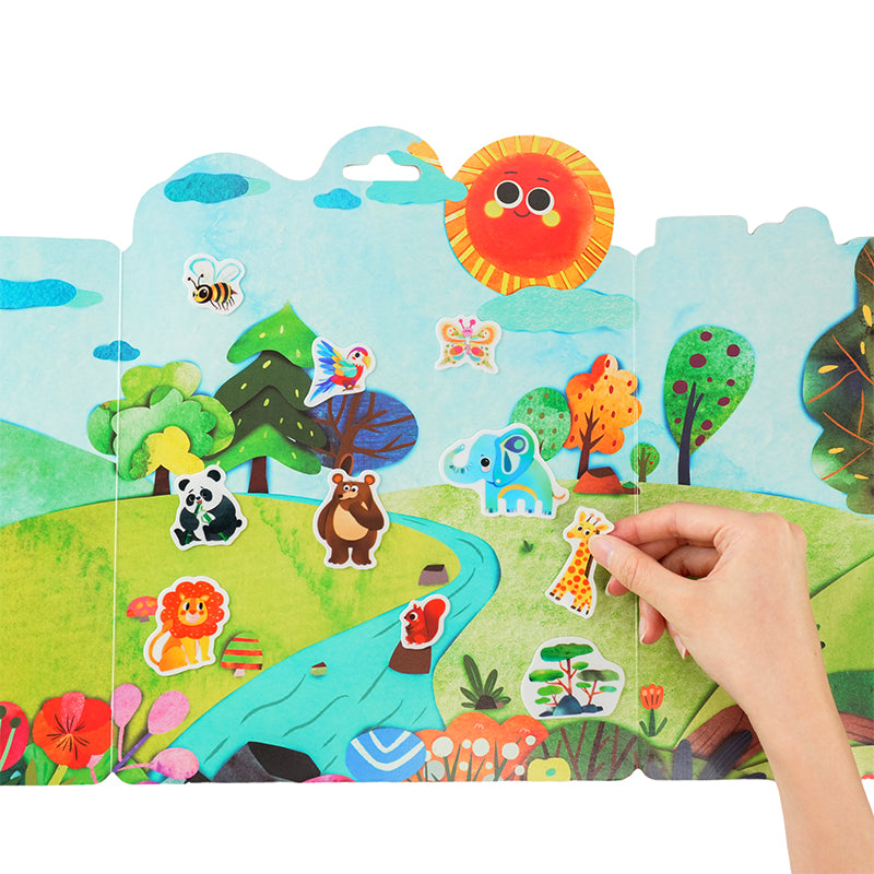 Stickers de Gel - Animales Salvajes