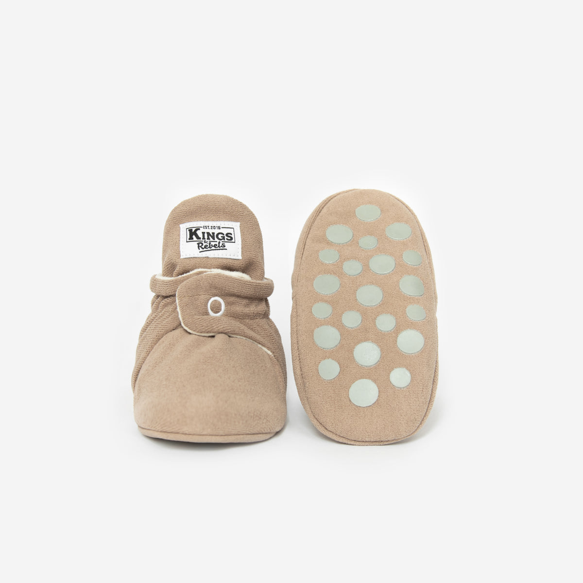 Botas Gamuza Gripper Café 12 Meses