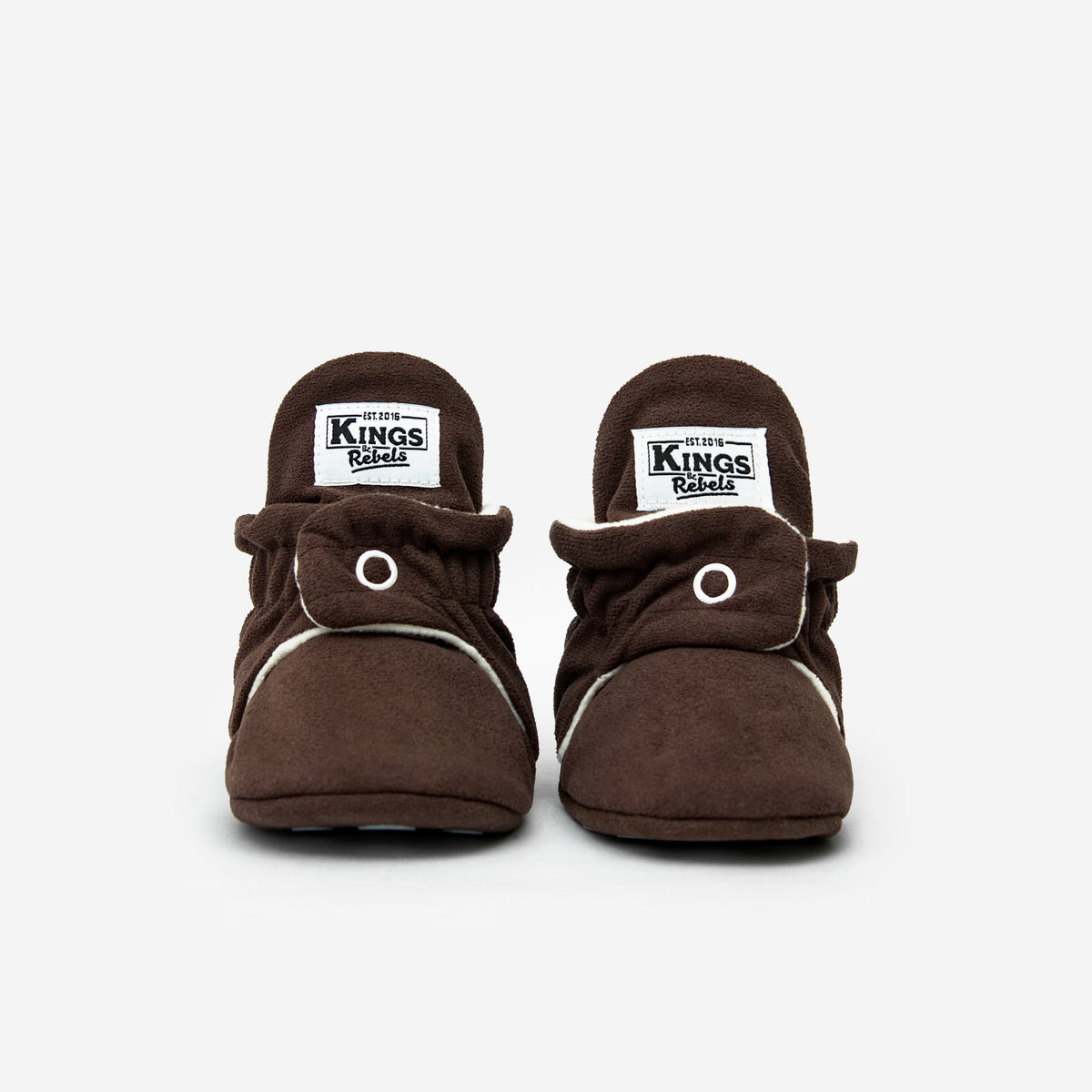 Botas Gamuza Gripper Chocolate 12 Meses