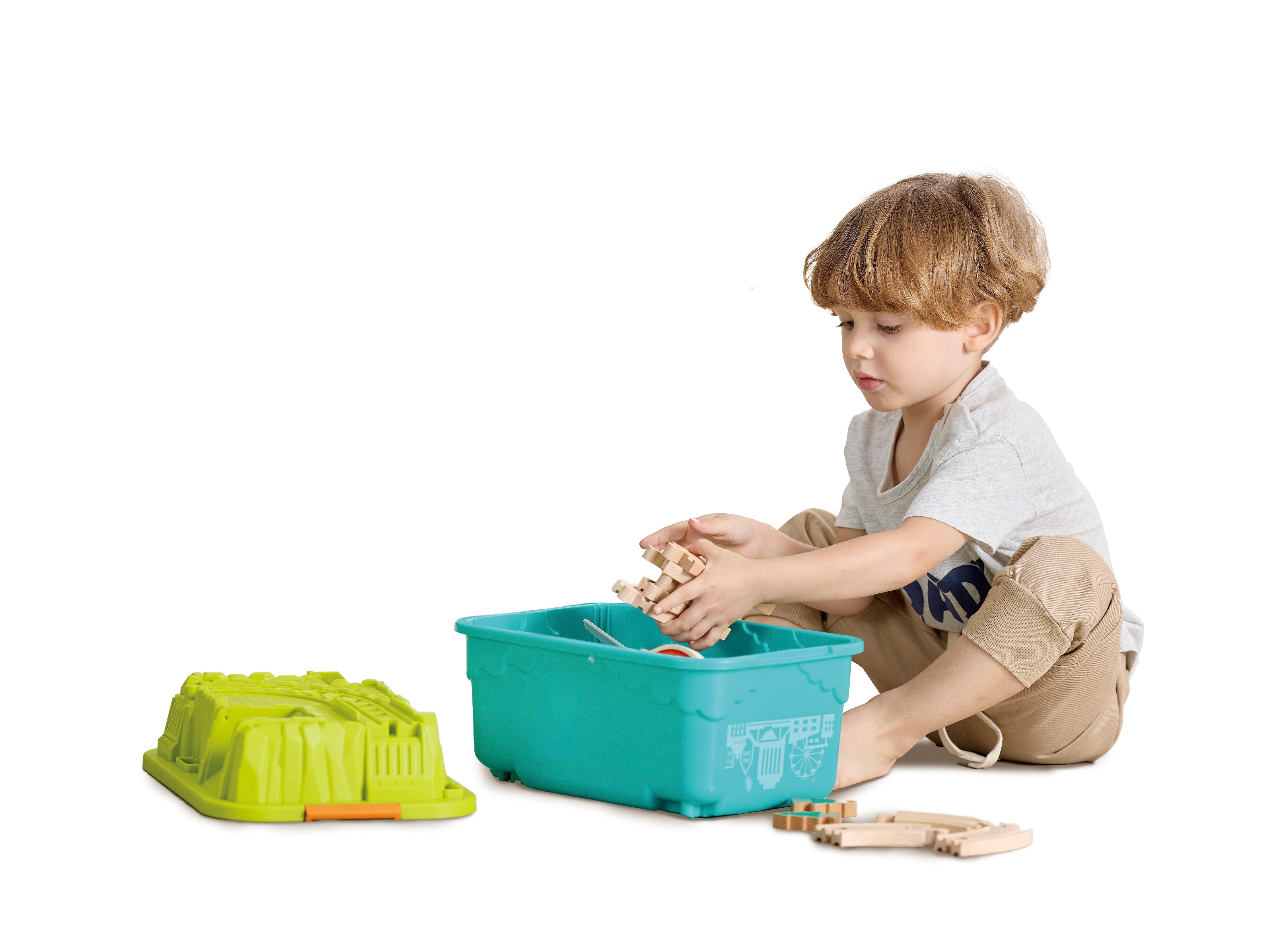 Farmyard Train Bucket Set