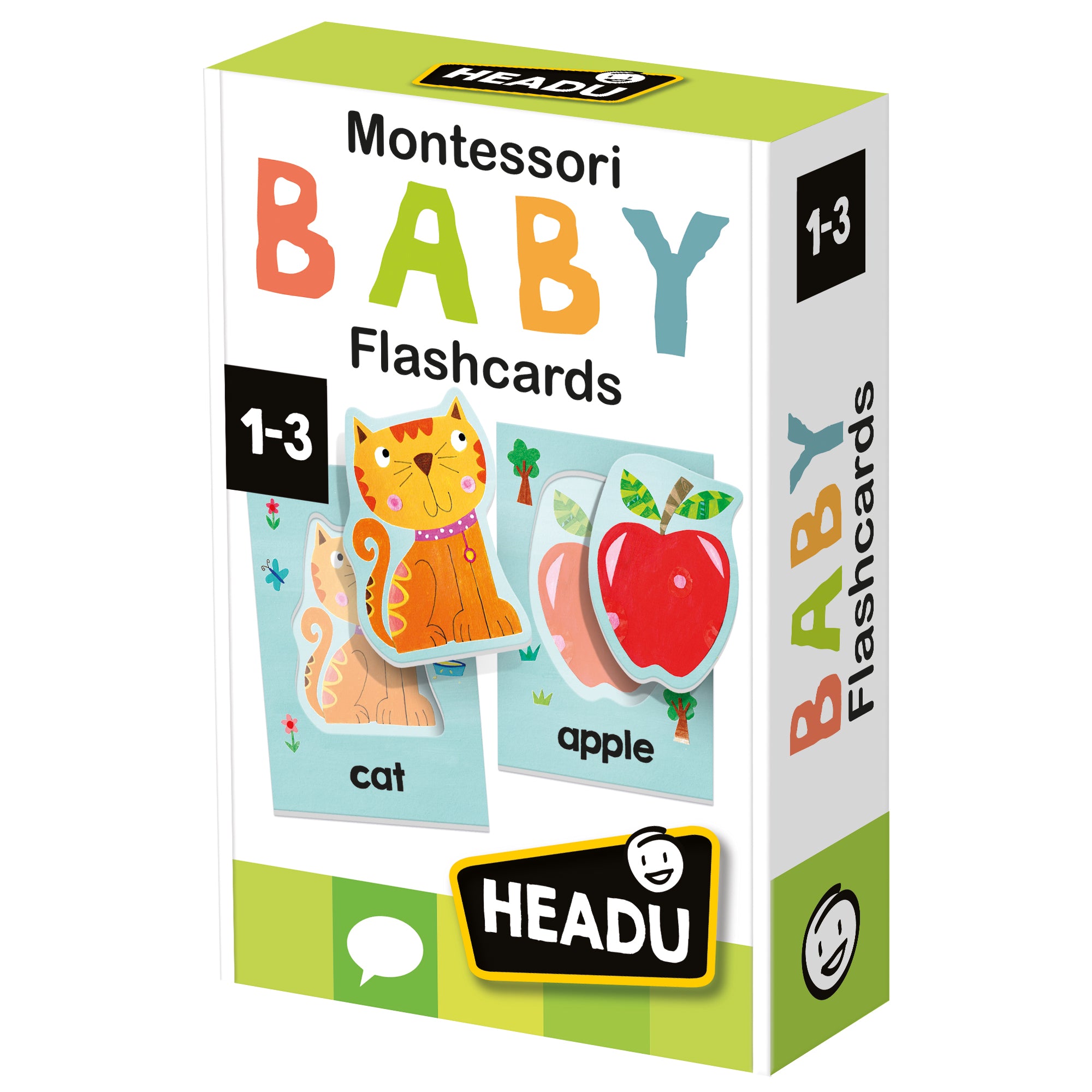 Flashcards Montessori Bebé - Inglés