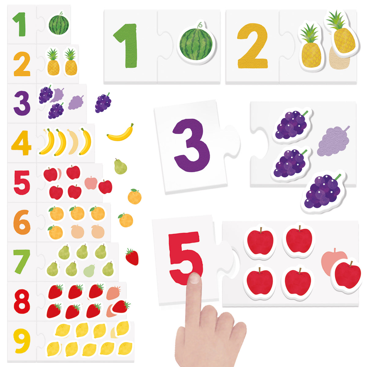 Números Tactiles Montessori