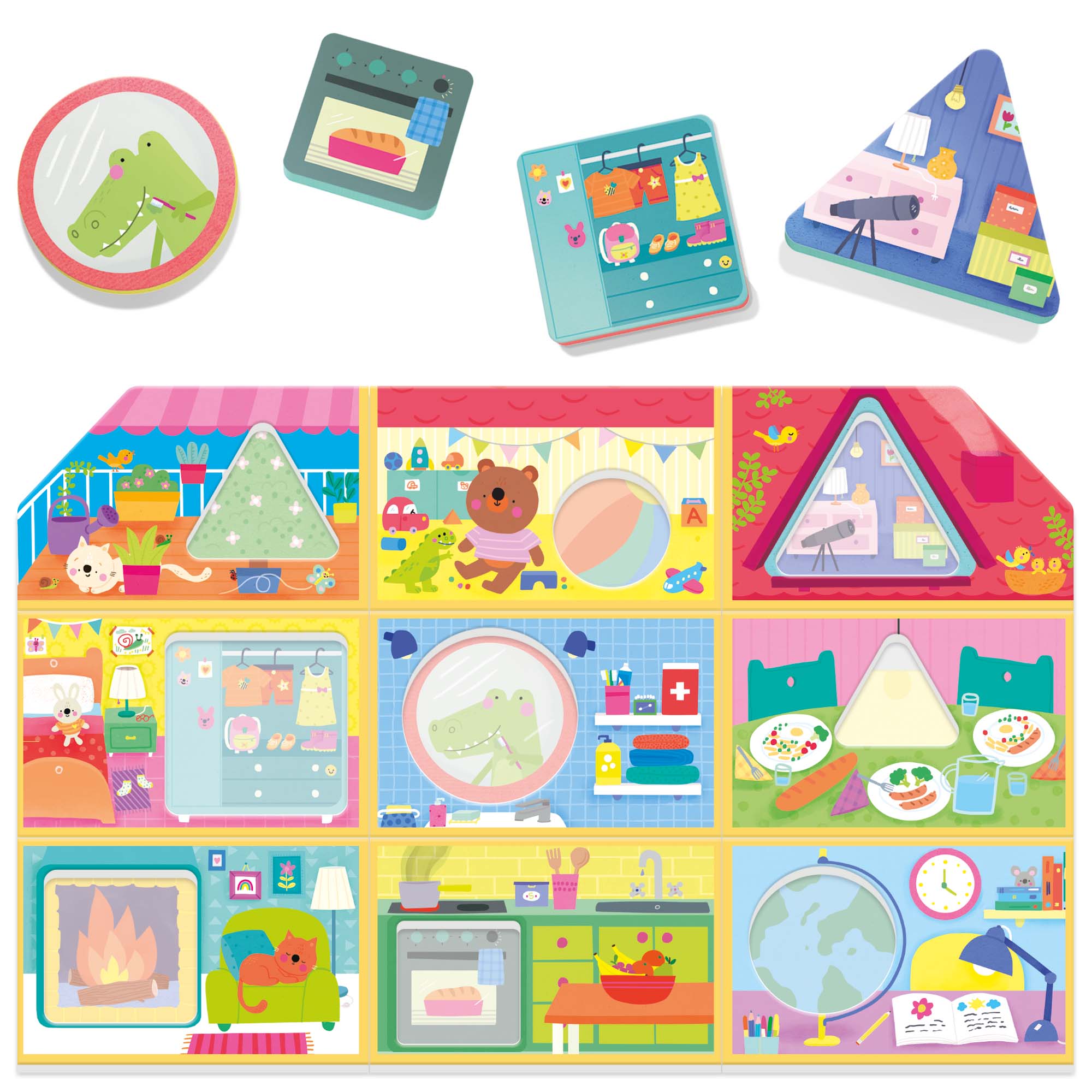Formas Madera - Casa Montessori