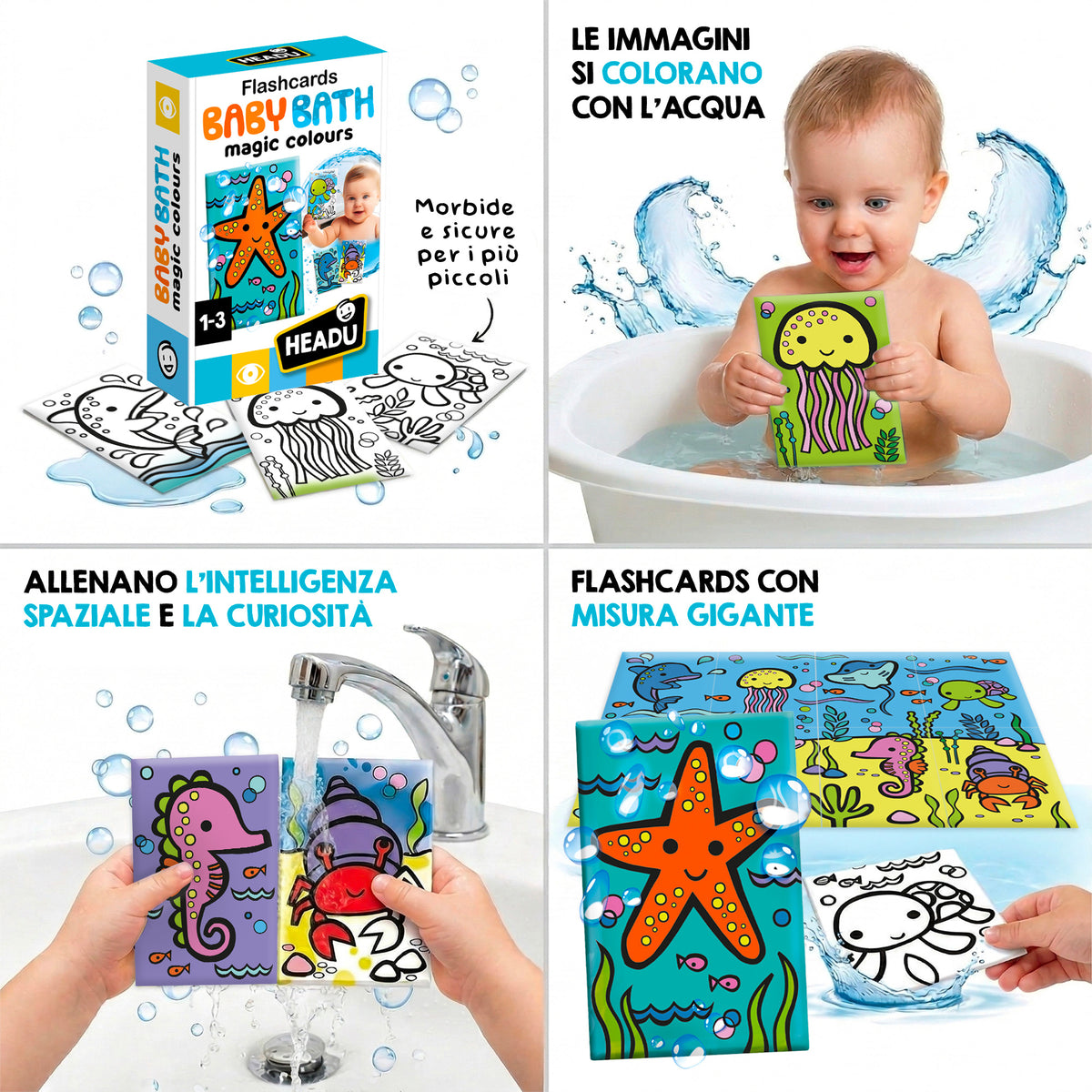 Flashcards para el Baño Bebé