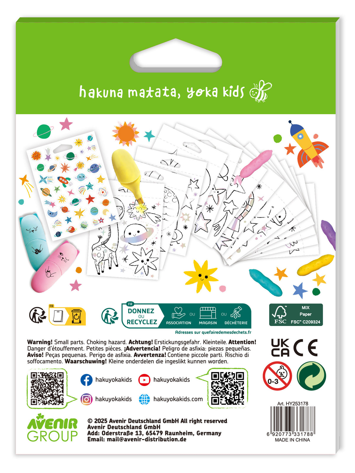 Libro Colorear Mini Espacial