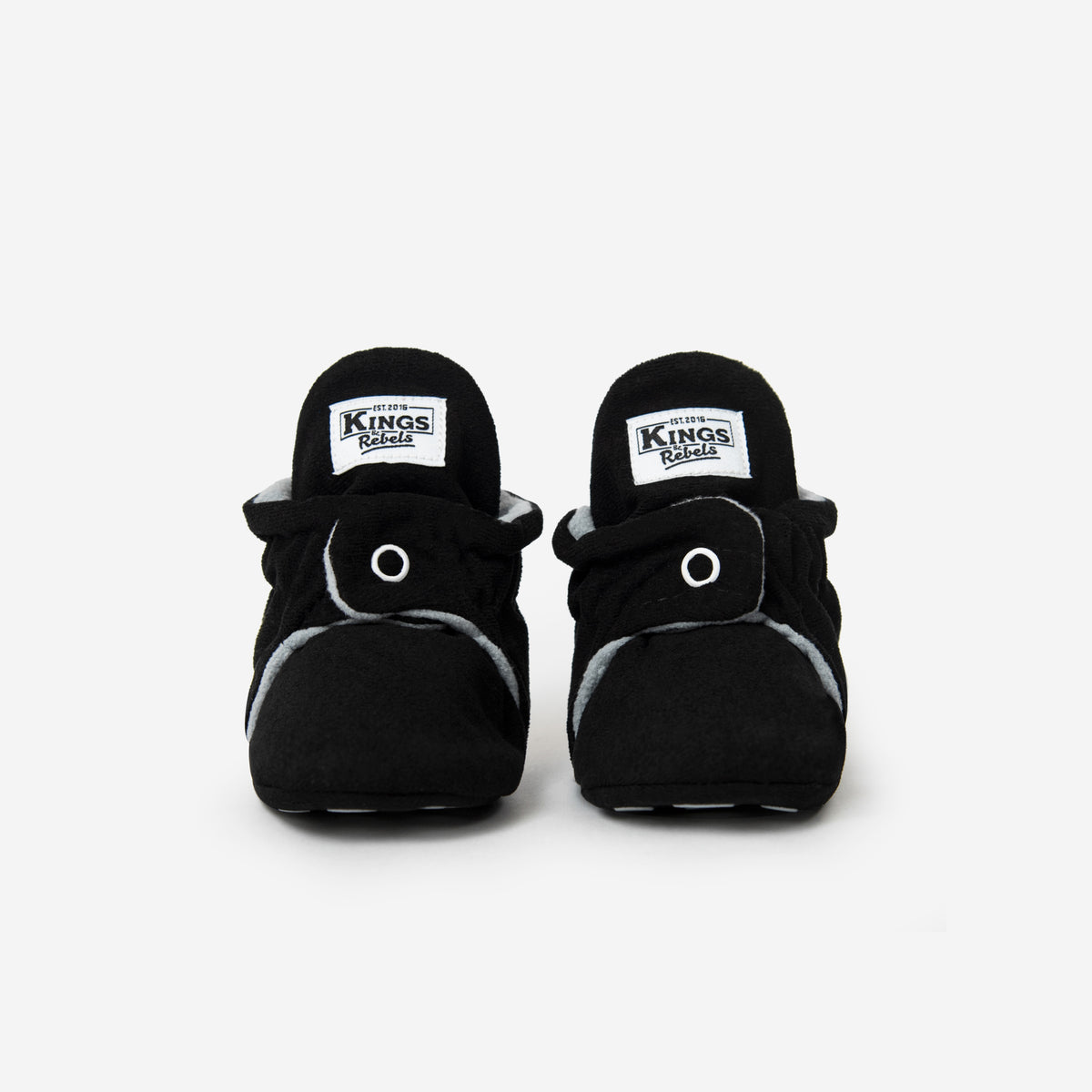 Botas Gamuza Gripper Negro 18 Meses