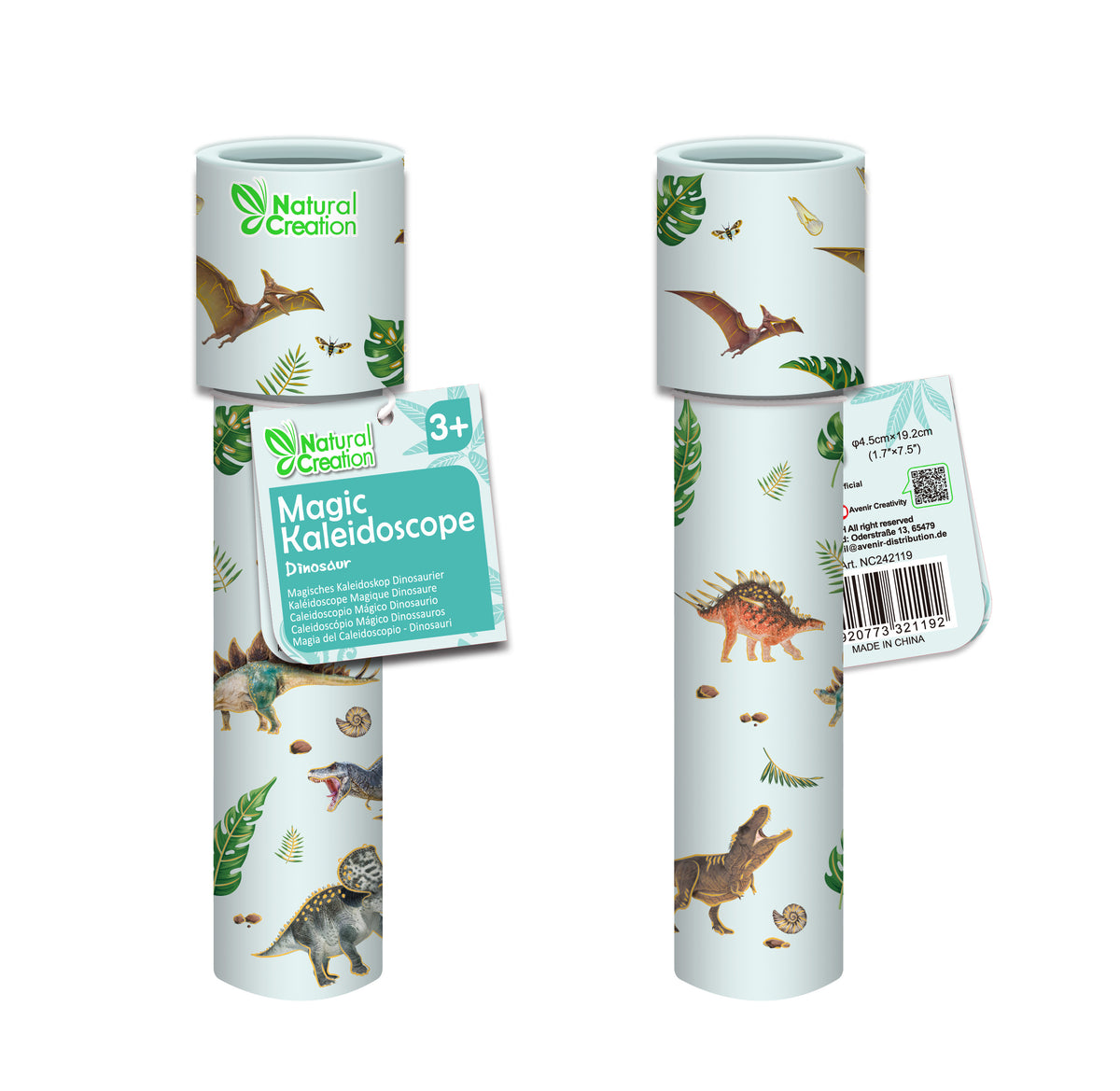 Caleidoscopio Dinosaurios