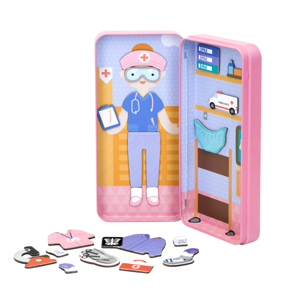 Caja Magnética de Viaje - Profesionales de la Salud