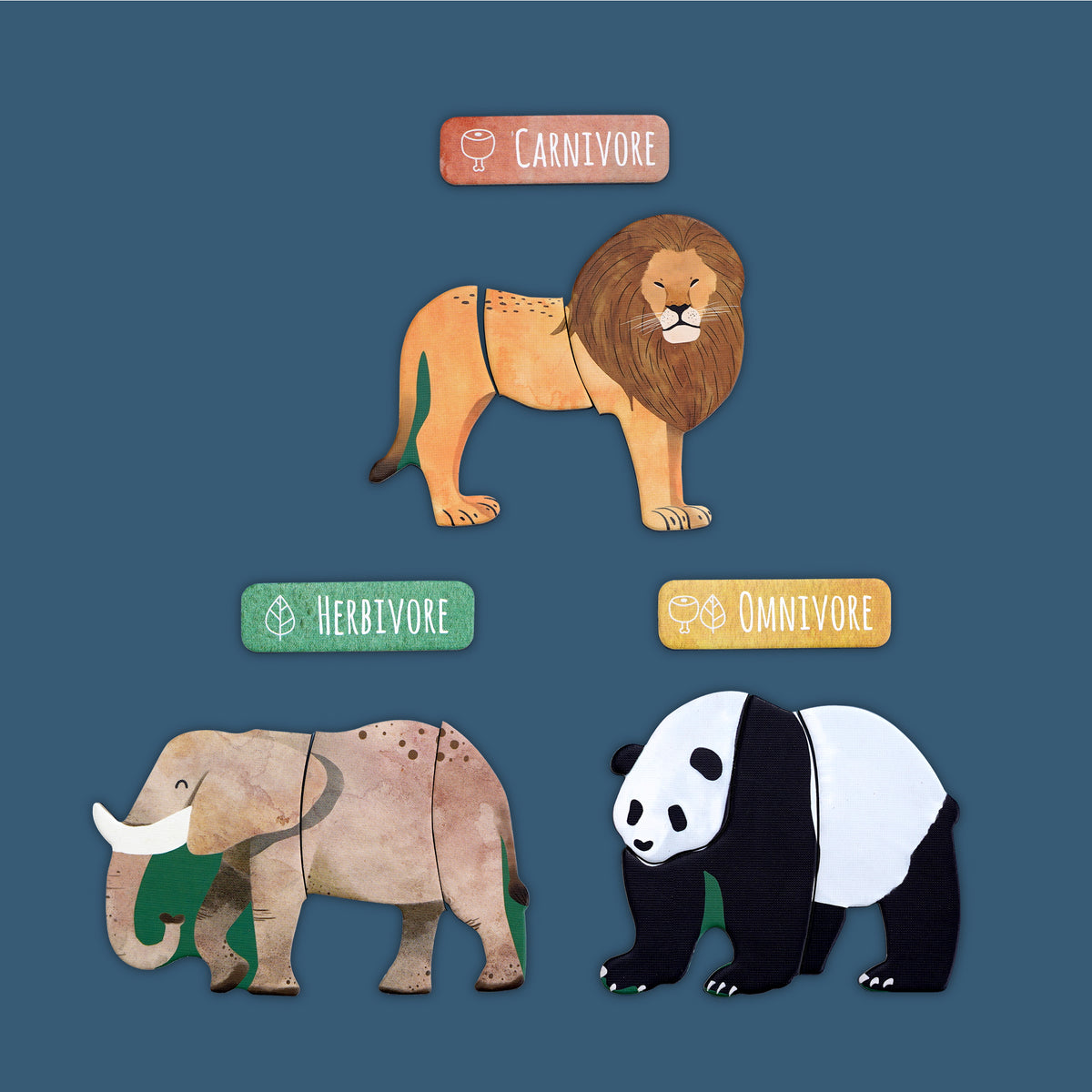 Todo Sobre los Animales - Rompecabezas Magnético