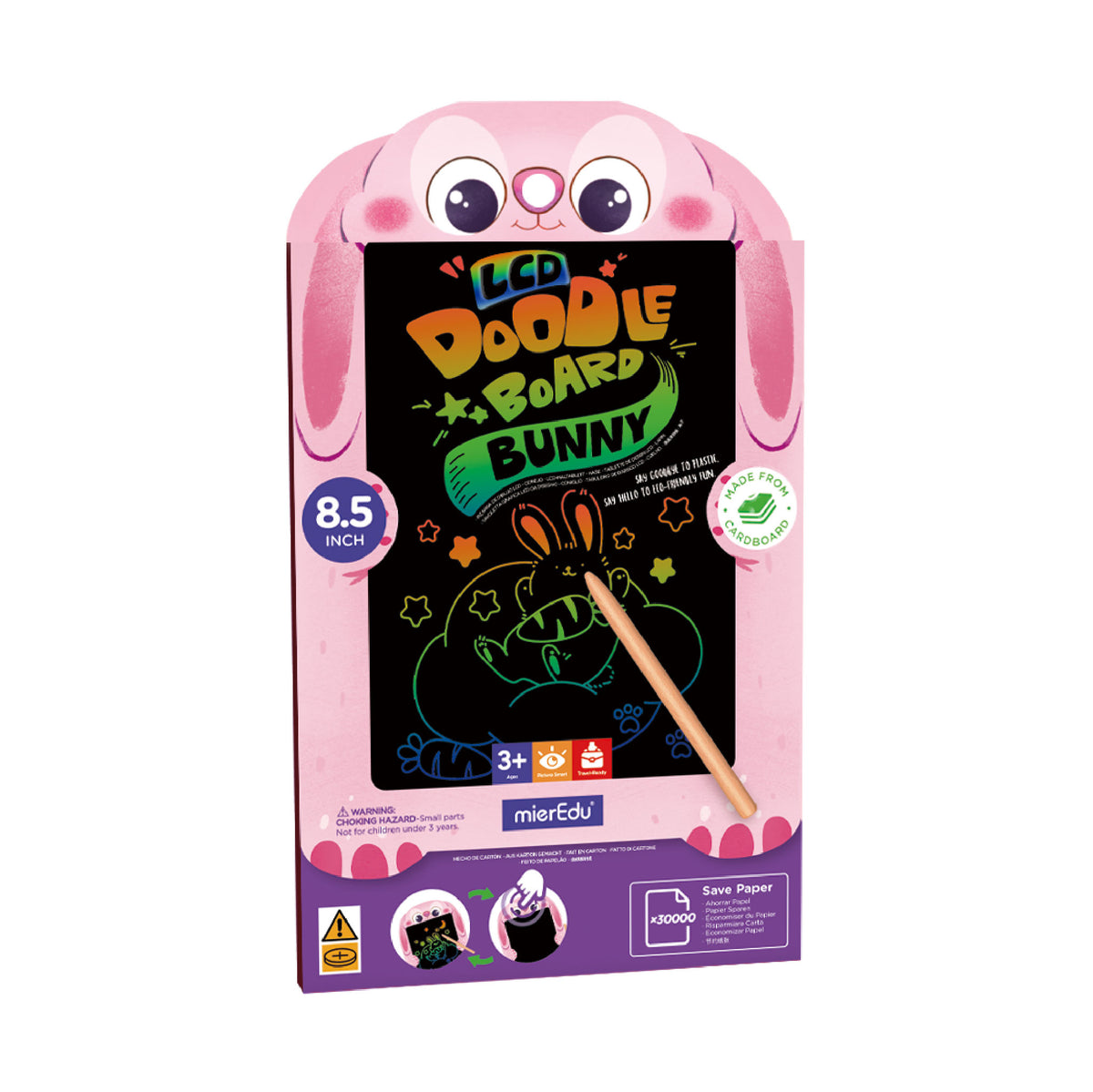 Tablero de Dibujo LCD - Conejito 8,5 Pulgadas