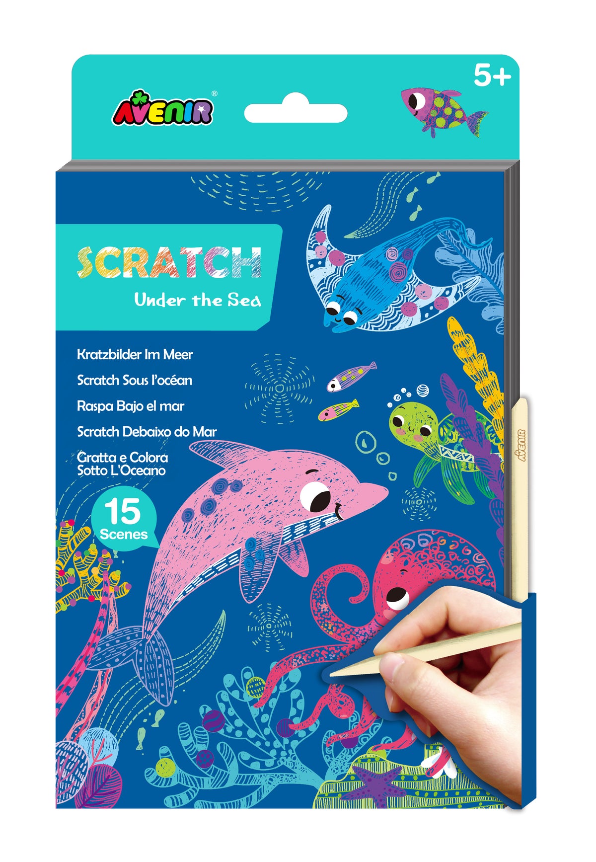 Libro Scratch Bajo el Mar
