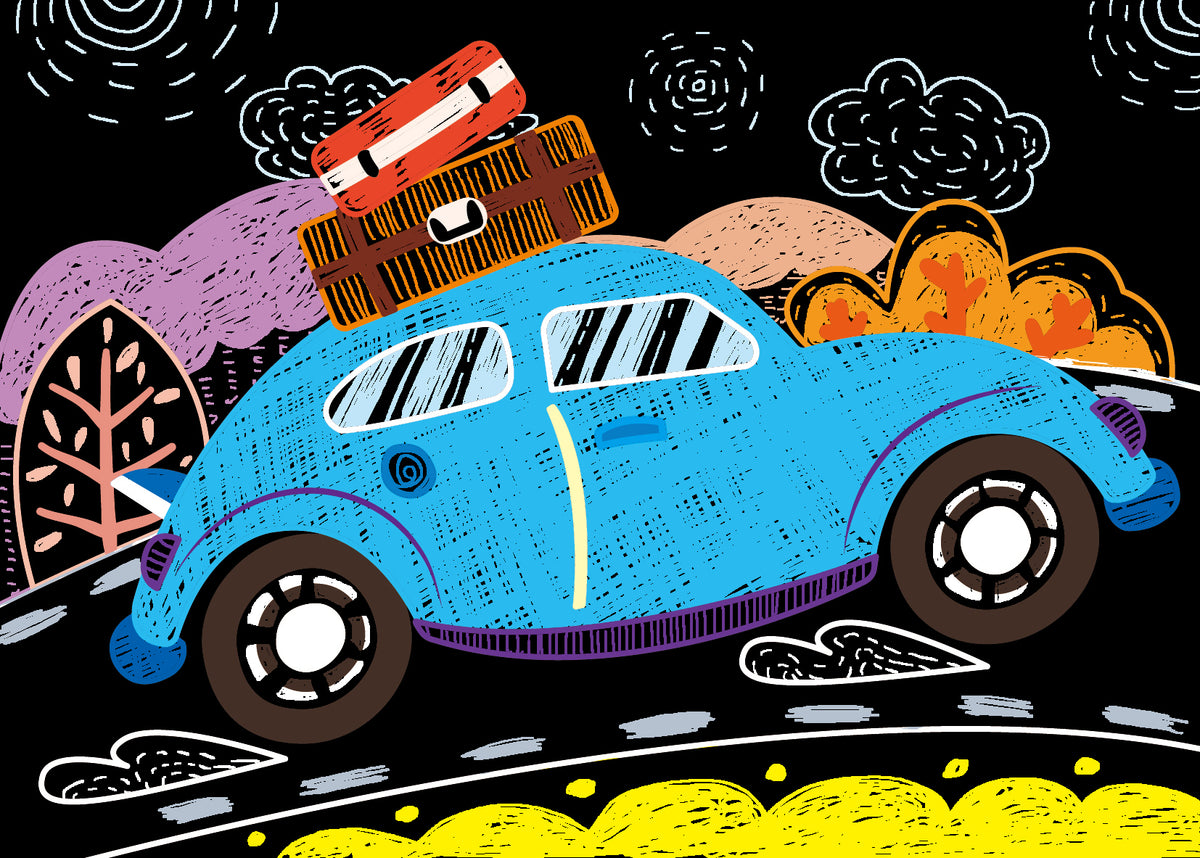 Libro Scratch Mini Carros