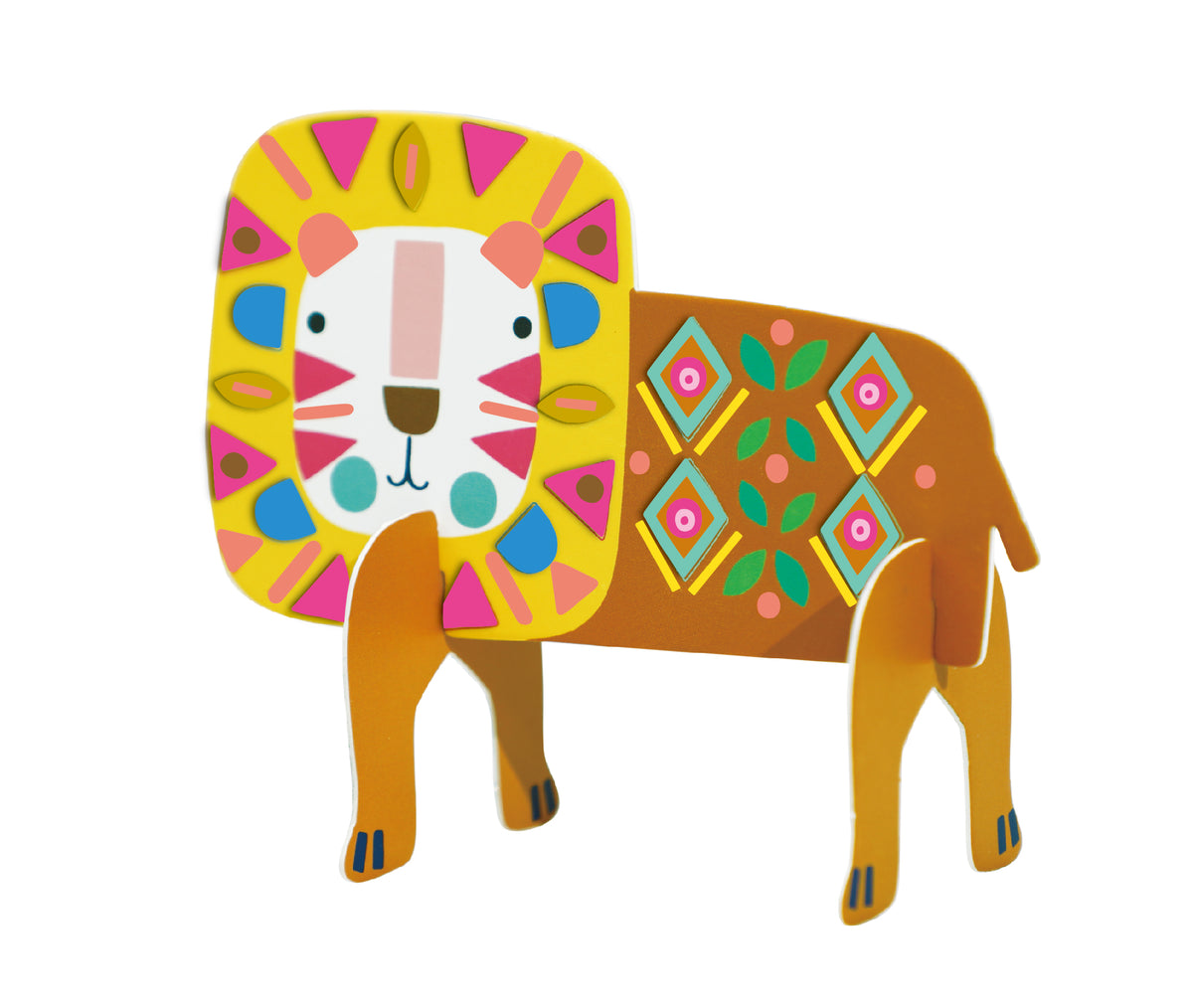 Juego con Stickers Safari