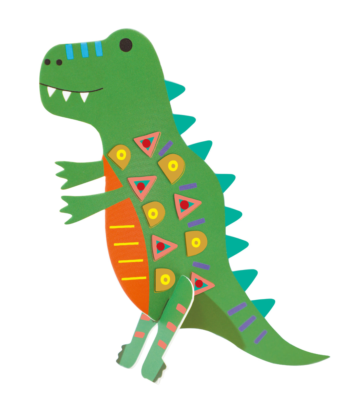 Juego con Stickers Dinos