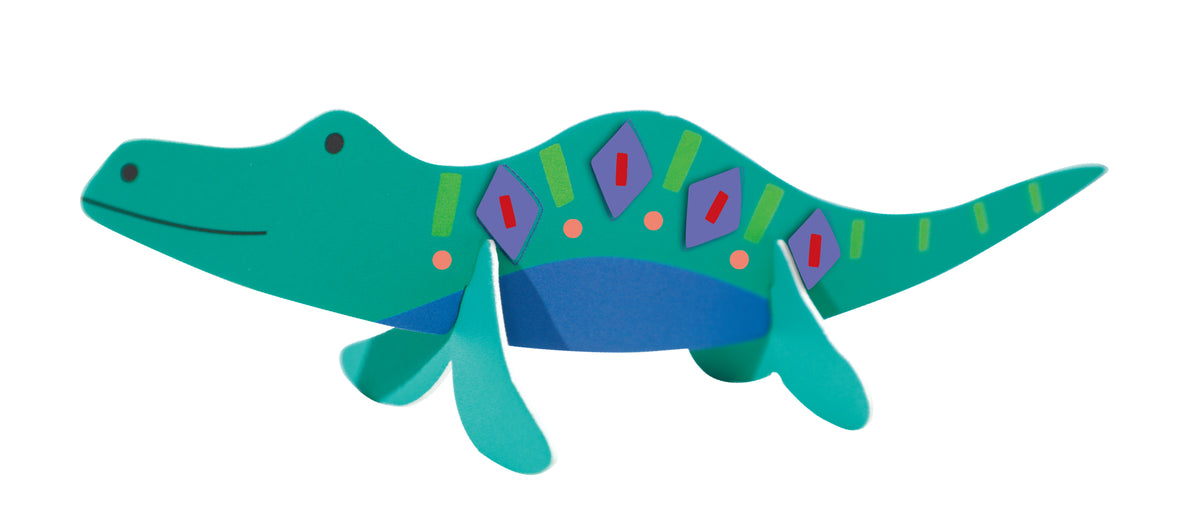 Juego con Stickers Dinos