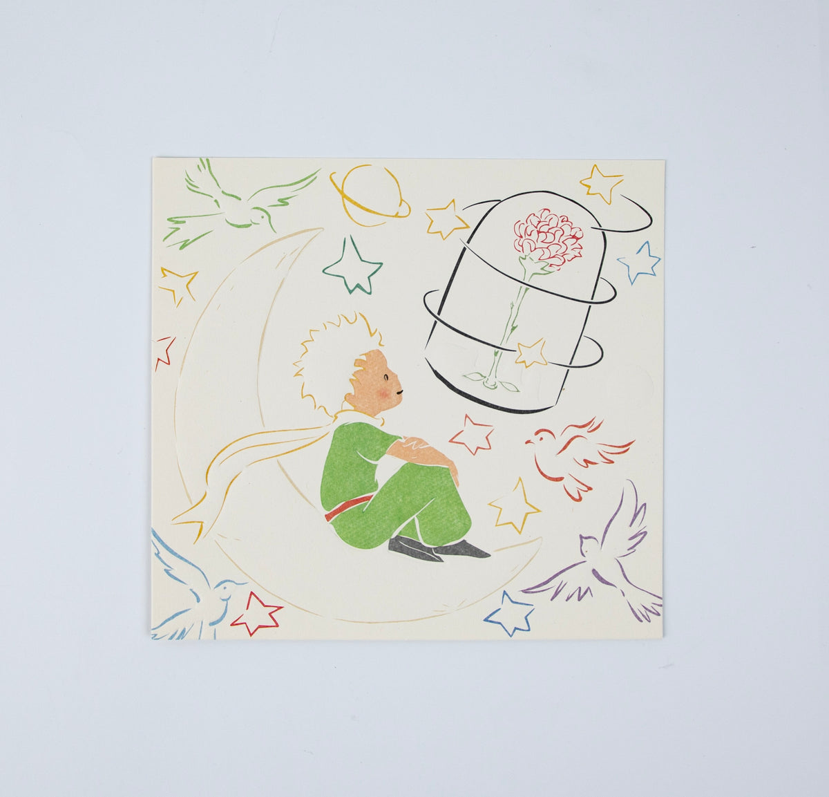 Libro de Colorear Pop-Up El Principito