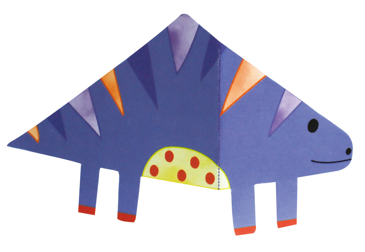 Libro Acuarelas y Origami Dinos
