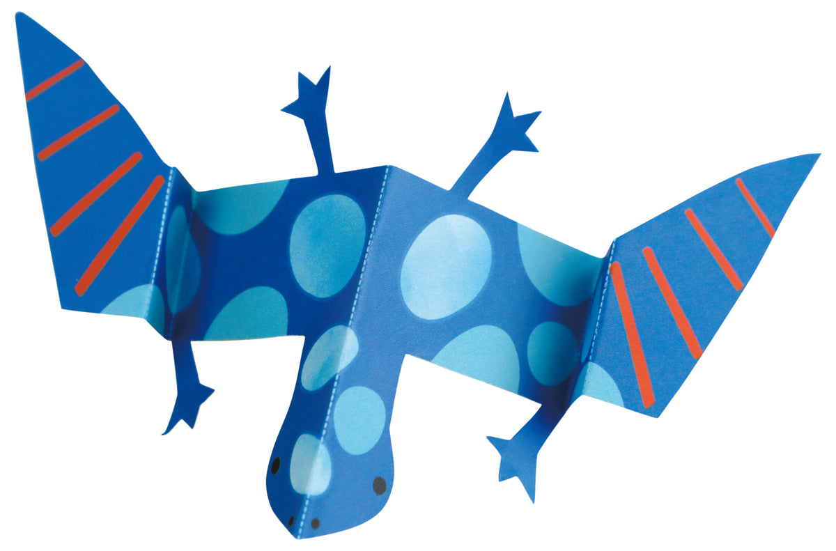 Libro Acuarelas y Origami Dinos
