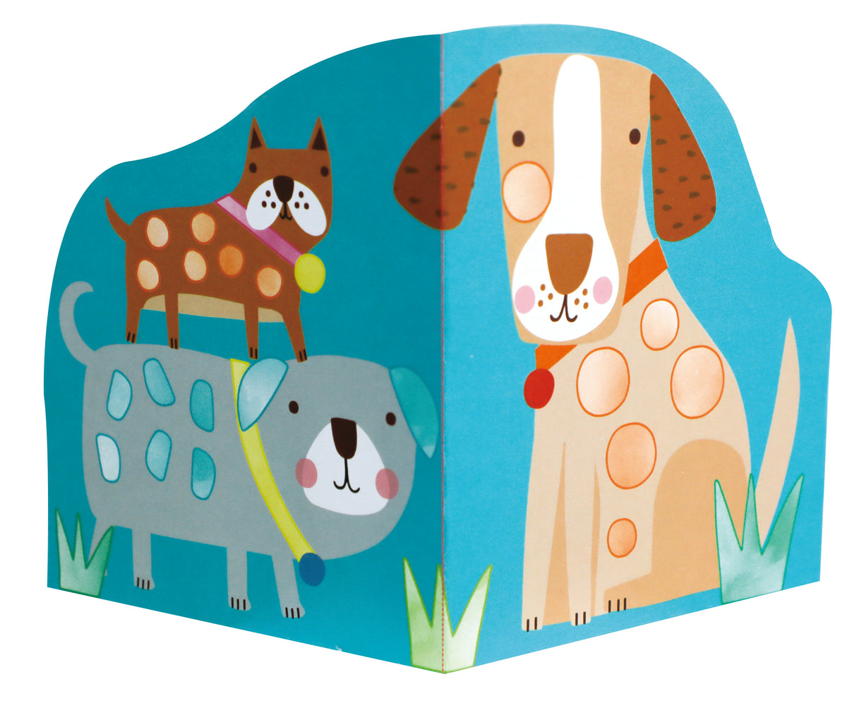 Libro Acuarelas y Origami Mascotas