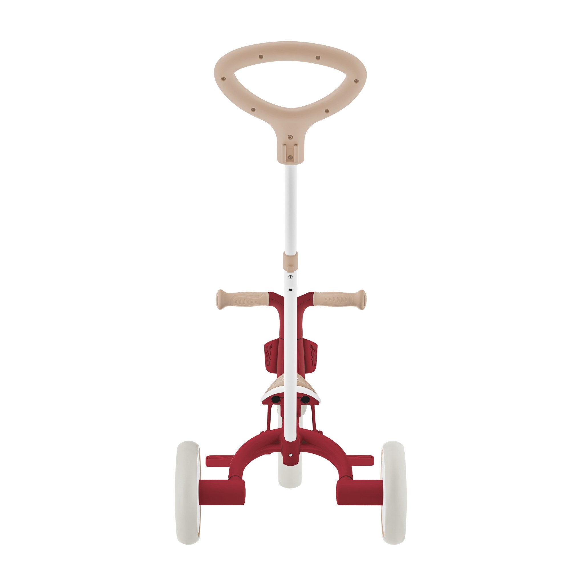 Triciclo Ecológico Rojo Vintage 3 en 1