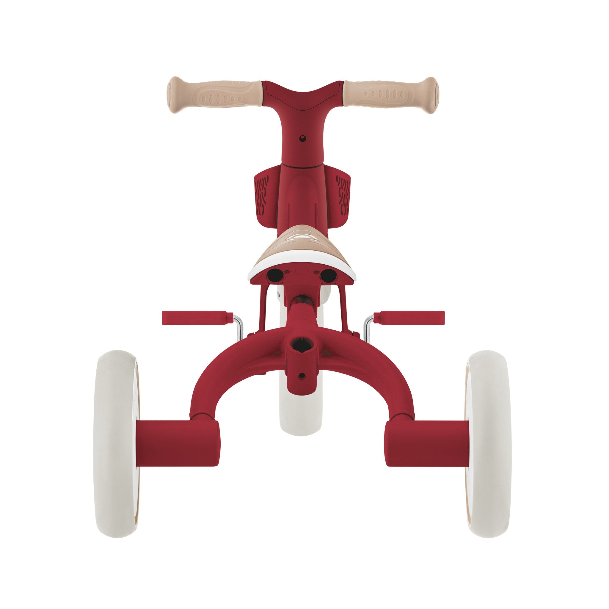 Triciclo Ecológico Rojo Vintage 3 en 1