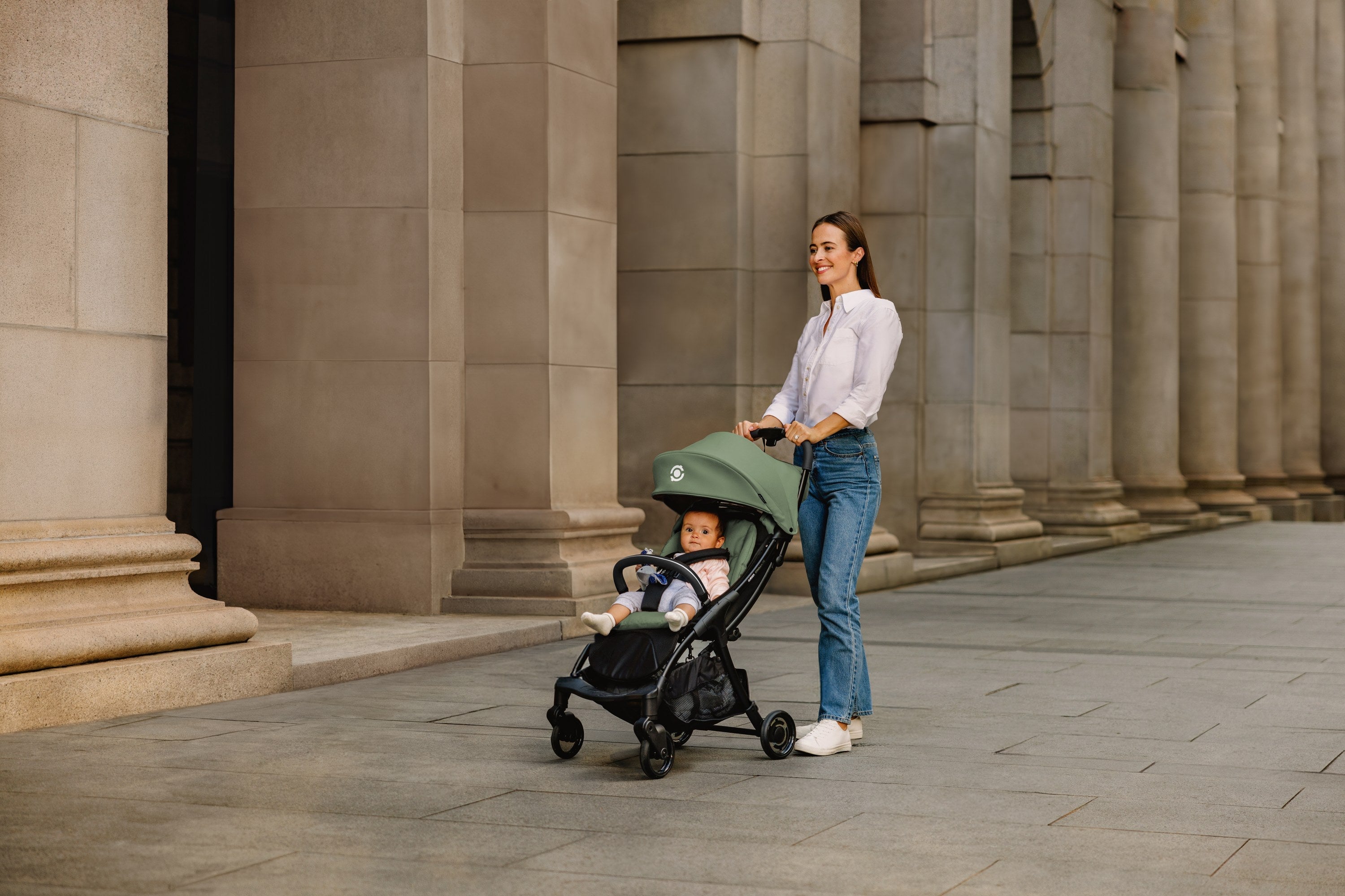 Coche Globber STROLL-LITE Oliva