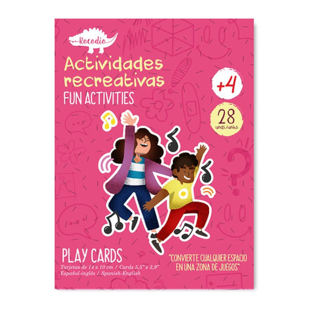 Flash Cards Actividades Recreativas