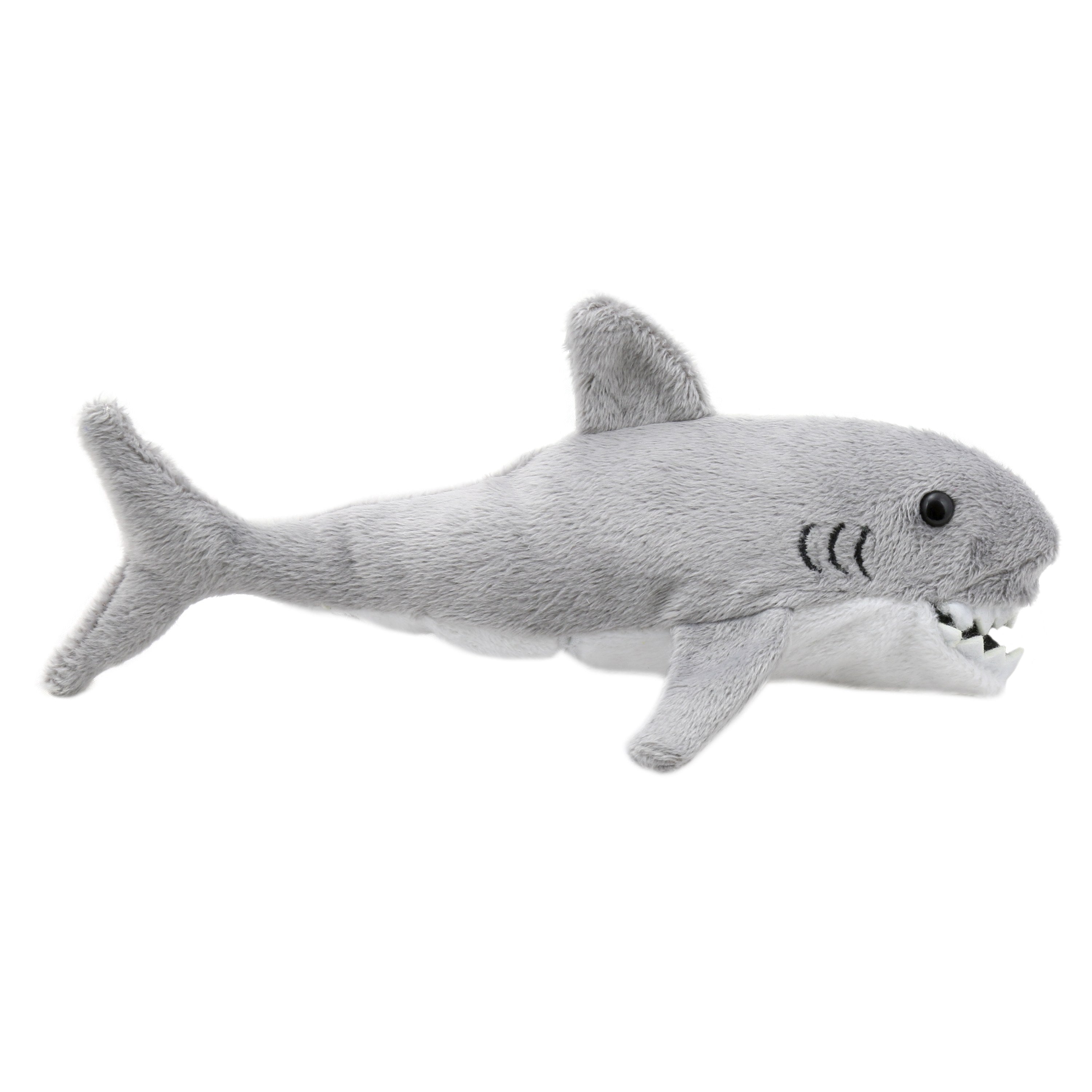 Títere Dedo Tiburón (Blanco)