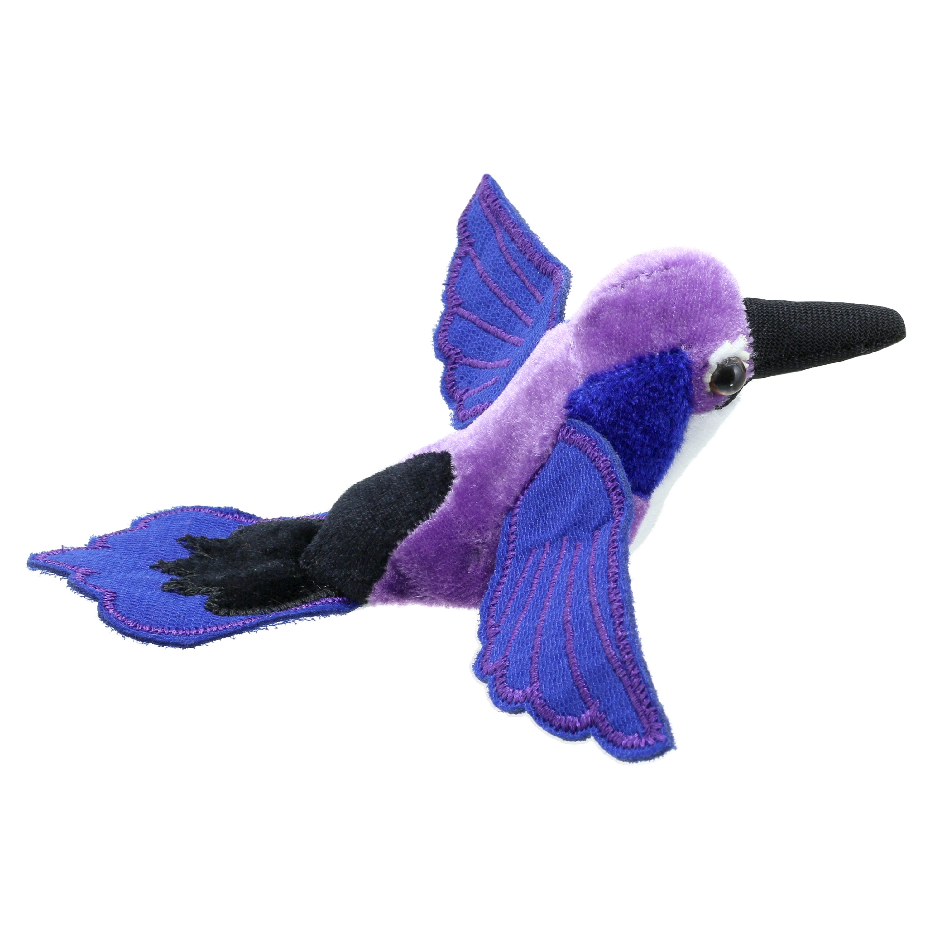Títere Dedo Colibrí (Morado)