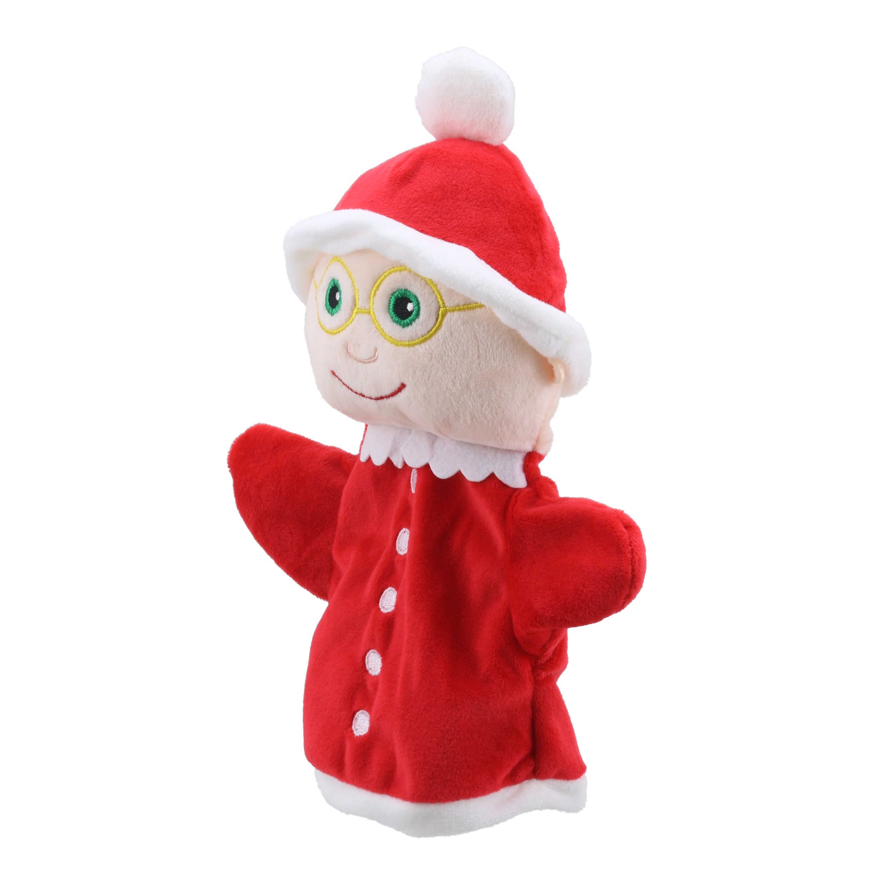 Títere Navidad Señora Claus