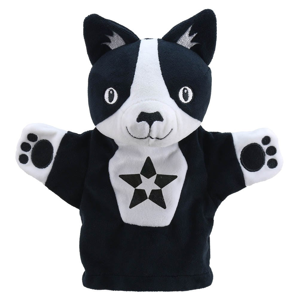 Títere Bebé Blanco y Negro - Gato