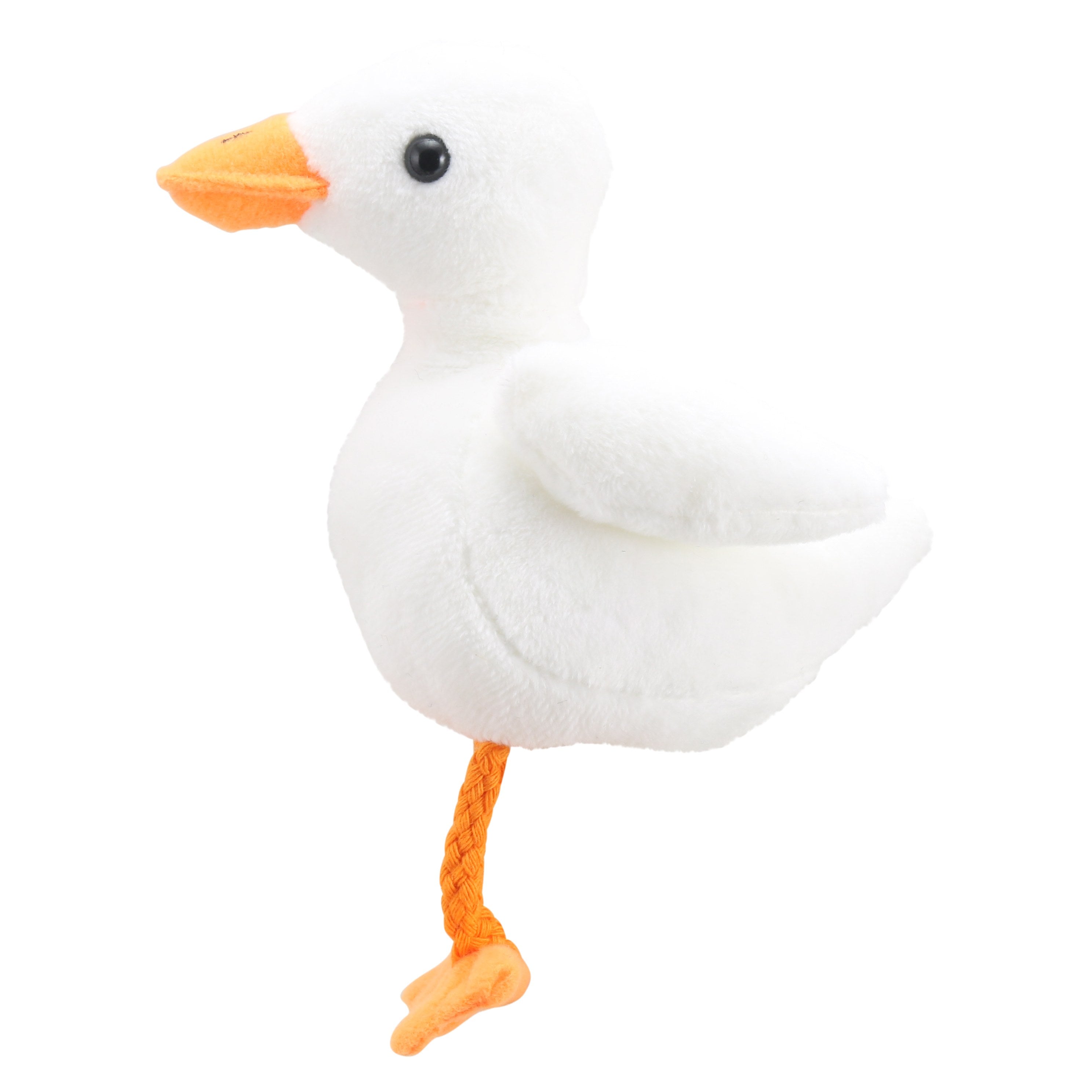 Títere Dedo Pato (Blanco)