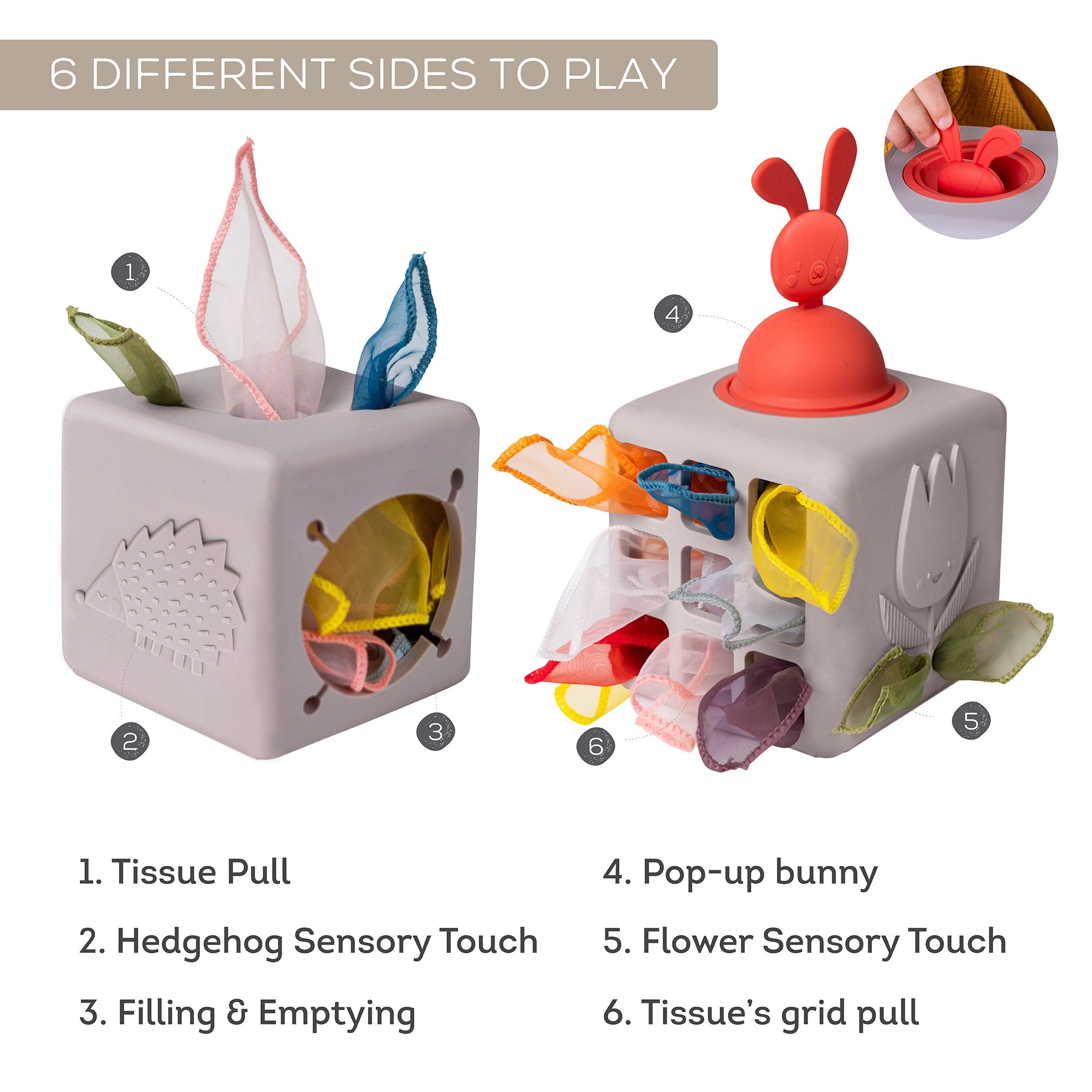 Caja de Pañuelos Taf Toys
