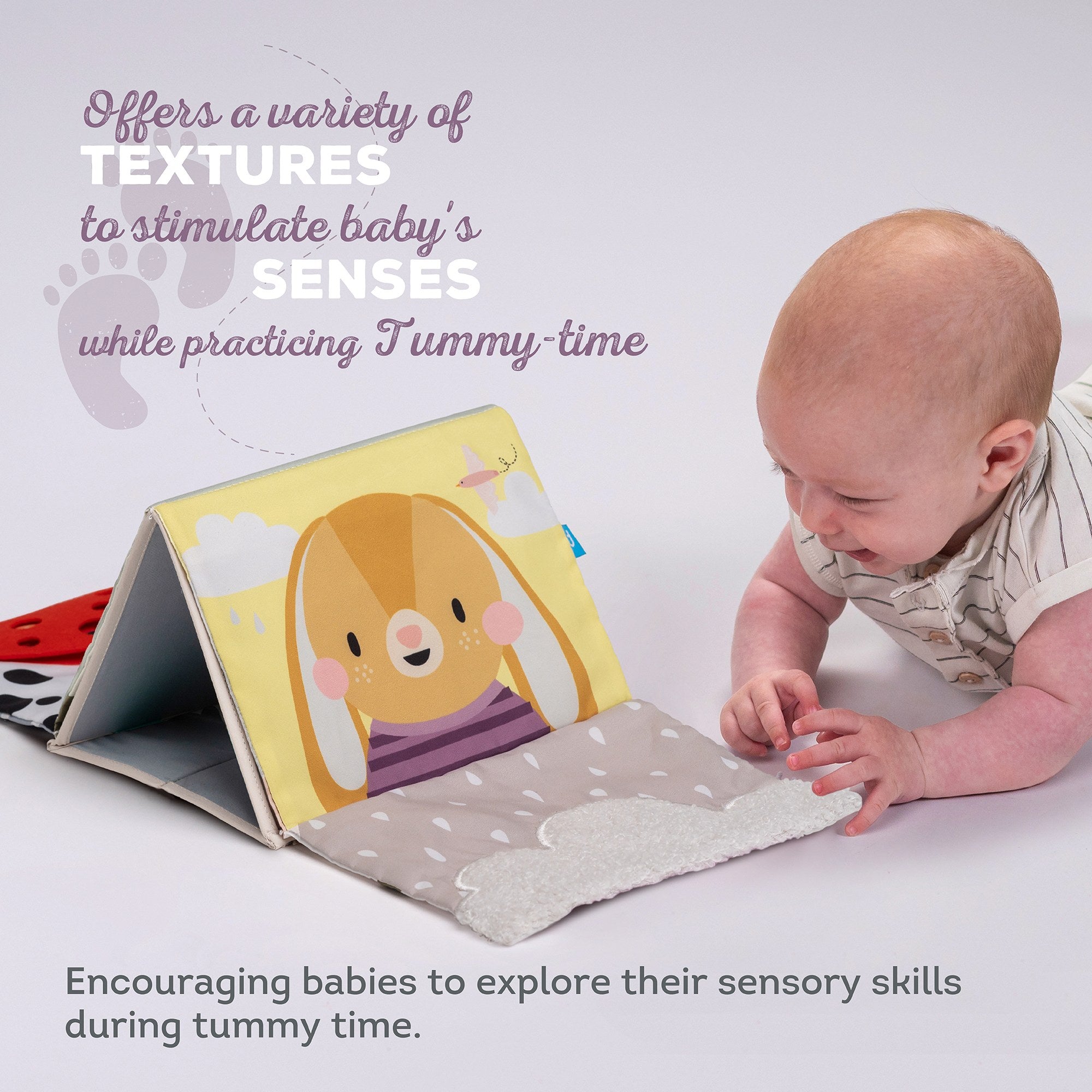 Libro Sensorial Tummy Time