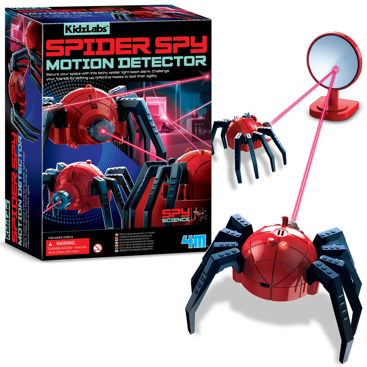 Detector de Movimiento Araña