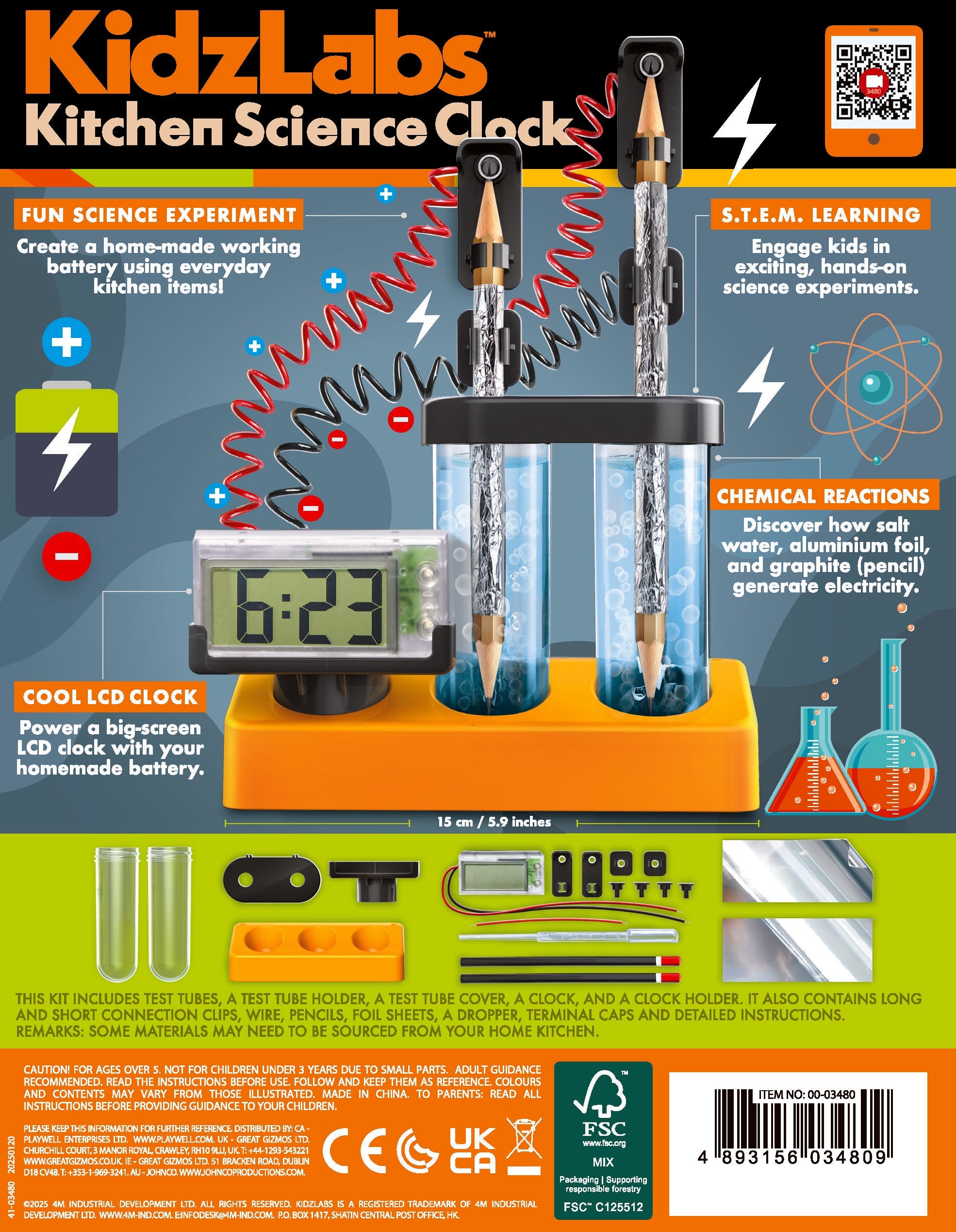 Reloj, Ciencia y Cocina