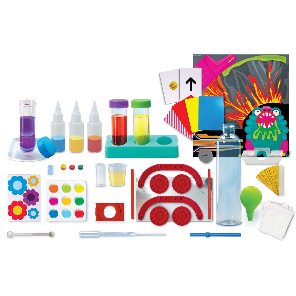 Laboratorio Colores y Burbujas