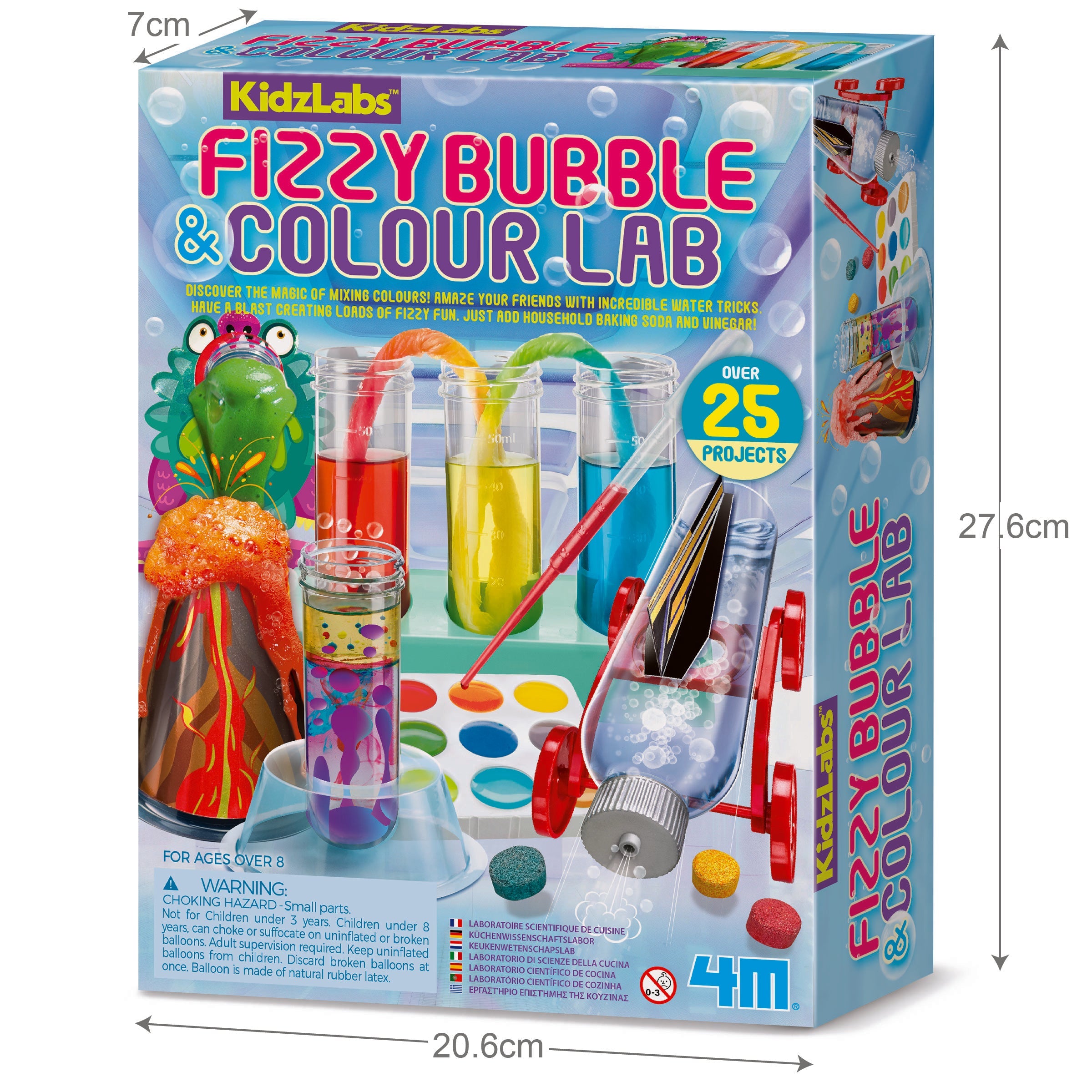Laboratorio Colores y Burbujas