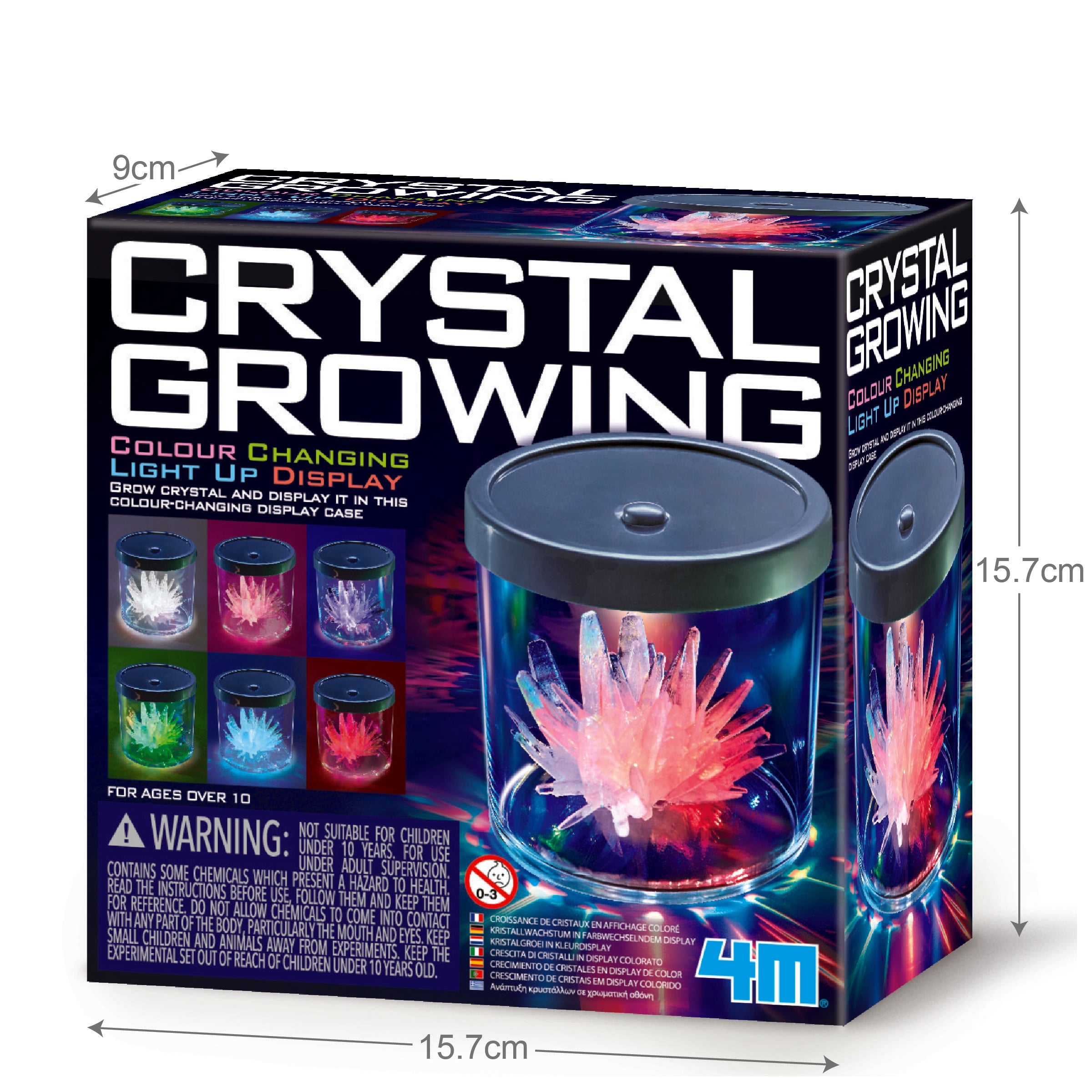 Cristales con Cambios de Colores