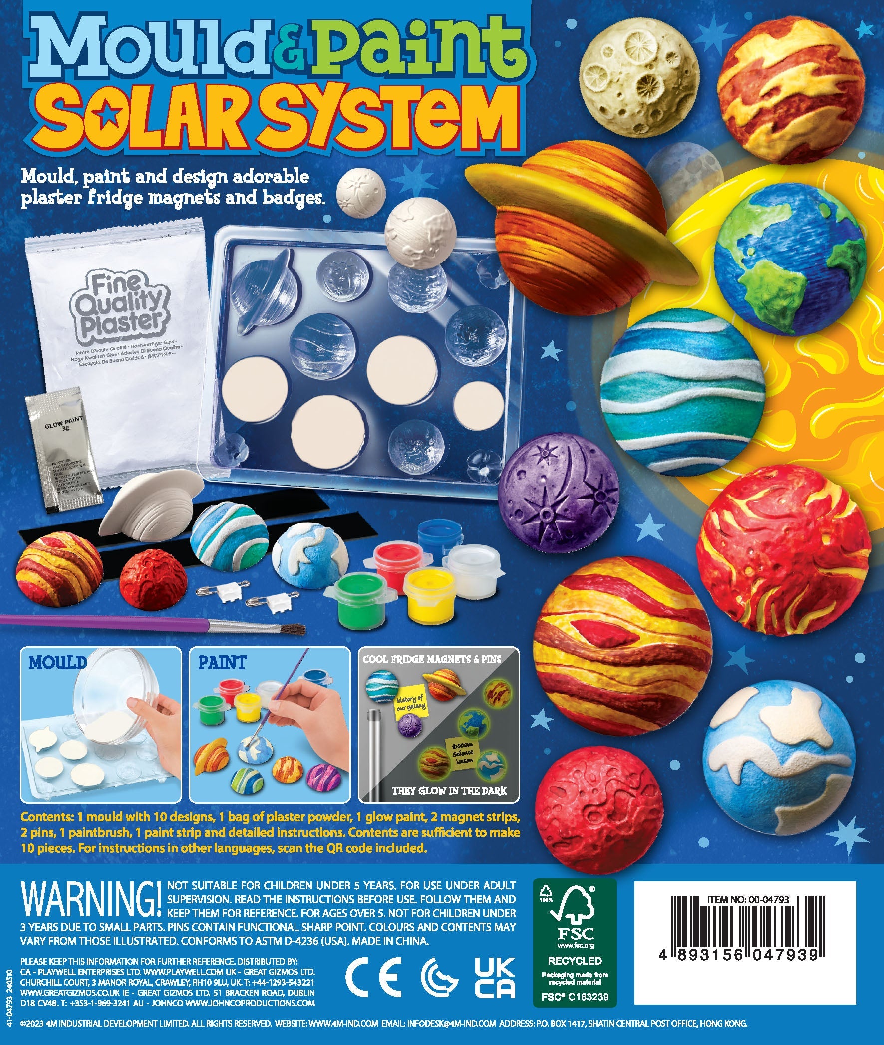 Moldes para Pintar Sistema Solar
